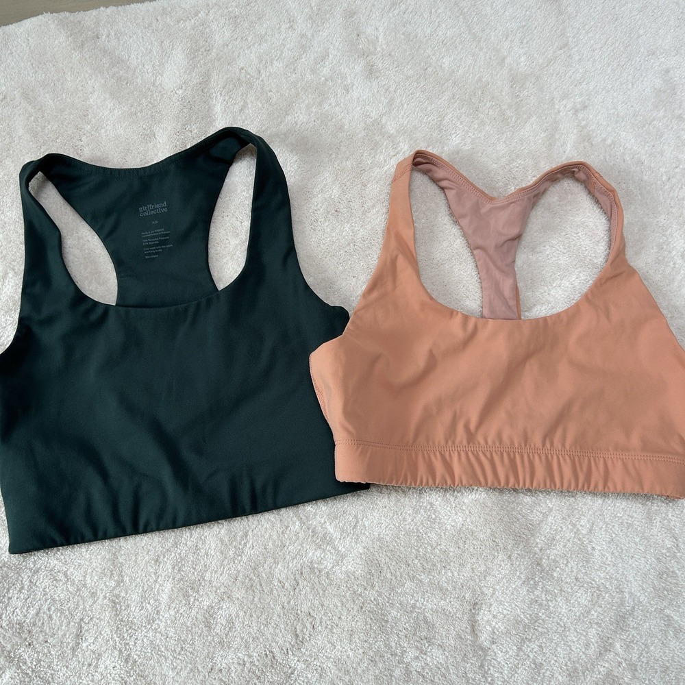 Lot Of 2 Outdoor Voices & Girlfriend Collective Workout Sports Bra Women Size XS
